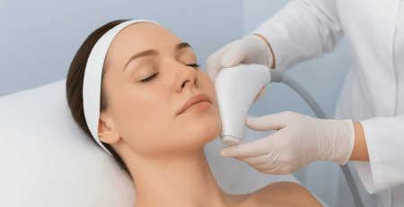 Radiofrequency and Ultrasound Treatments Skin Tightening without Procedure